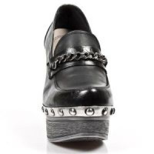  M.Z001-C3 NOMADA NEGRO ITALI NEGRO BOX PLANE PL ZUECO NEGRO -  3