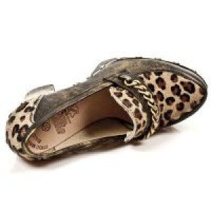  M.Z001-R2 BOX OROMANE, LEOPARDO PELO MARRON, P.ZUECO NEG-ORO -  7