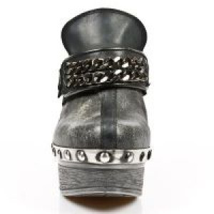  M.Z002-C5 ITALI NEGRO ARCILLA BEIG PL ZUECO NEG PIEDRA ACERO -  3