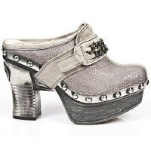  M.Z002-C8 NATURE TIERRA PITON PLISADO TAUPE PL ZUECO NEG PIE New Rock M.Z002-C8 -  