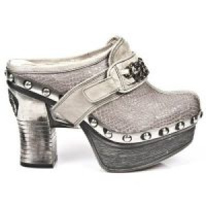  M.Z002-C8 NATURE TIERRA PITON PLISADO TAUPE PL ZUECO NEG PIE -  1