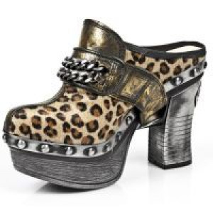  M.Z002-C9 BOX OROMANE PELO LEOPARDO ITALI NEG PL ZUECO NEG P -  3