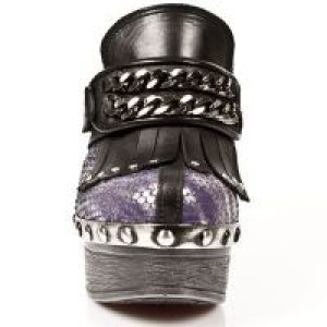  M.Z003-C1 ITALI NEGRO, PITON PLIS.PLATA_VIOLA, P.ZUECO NEG-A -  3
