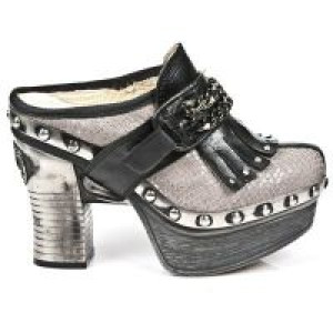  M.Z003-C2 NOMADA NEGRO PITON PLISADO TAUPE PLATA IT NEG PL Z -  1