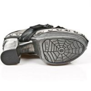  M.Z003-C2 NOMADA NEGRO PITON PLISADO TAUPE PLATA IT NEG PL Z -  6