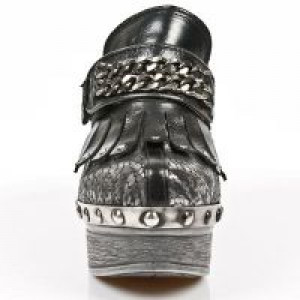  M.Z003-C4 NOMADA NEGRO PITON PITON PLISADO PLATA NEG PL ZUEC -  3