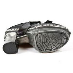  M.Z004-C5 CHAROL STUCO ACERO ITALI NEGRO NOM NEG PL ZUECO NE -  6