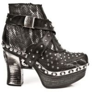  M.Z005-C1 PITON PLIS.METAL-ACERO, ITALI NEGRO, P.ZUECO NE-AC New Rock M.Z005-C1 -  
