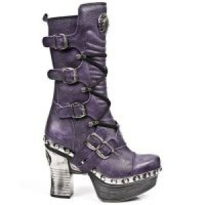  M.Z006-C2 BUFALO LILA PL ZUECO NEGRO PIEDRA ENT-AC T ACE -  1