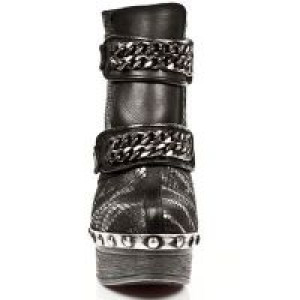  M.Z007-C1 ITALI NEGRO, PITON PLIS.METAL NEGRO, P.ZUECO NE-AC -  3