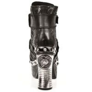  M.Z007-C1 ITALI NEGRO, PITON PLIS.METAL NEGRO, P.ZUECO NE-AC -  5