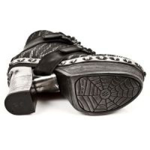  M.Z007-C1 ITALI NEGRO, PITON PLIS.METAL NEGRO, P.ZUECO NE-AC -  6