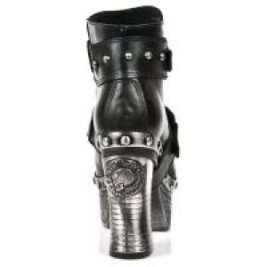  M.Z007-C2 ITALI NOMADA NEGRO BOX PLANE PL ZUECO NEGRO PIEDRA -  5