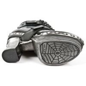  M.Z007-C2 ITALI NOMADA NEGRO BOX PLANE PL ZUECO NEGRO PIEDRA -  6