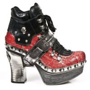  M.Z009-C2 PITON PLISADO ROJO ACERO NOM NEG BOX PLANE PL ZUEC New Rock M.Z009-C2 -  