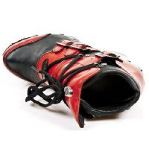  M.Z010-C4 NOMADA ROJO ITALI NEGRO PL ZUECO NEGRO PIEDRA ENT -  7