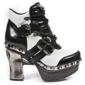  M.Z010-C5 NOMADA NEGRO NAPA BLANCA PL ZUECO NEGRO PIEDRA ENT -  1
