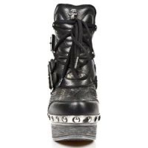  M.Z010-C8 BUFALO NEGRO ENCOG PITON PLIS NEGRO ORO PL ZUECO N -  3