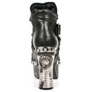  M.Z010-C8 BUFALO NEGRO ENCOG PITON PLIS NEGRO ORO PL ZUECO N -  5