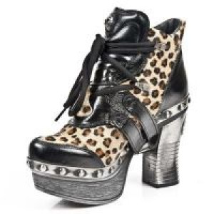  M.Z010-C9 NOMADA NEGRO PELO LEOPARDO PL ZUECO NEG ACERO T AC -  4