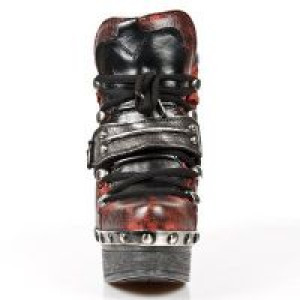  M.Z011-C3 ARCILLA ROJA NOMADA NEGRO BOX PLANE PL ZUECO NEGRO -  3