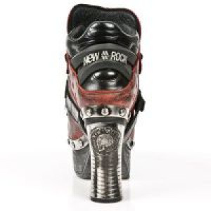  M.Z011-C3 ARCILLA ROJA NOMADA NEGRO BOX PLANE PL ZUECO NEGRO -  5