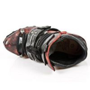  M.Z011-C3 ARCILLA ROJA NOMADA NEGRO BOX PLANE PL ZUECO NEGRO -  7