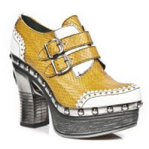  M.Z016-L2 CHAROL BLANCO SERPIENTE MATRIX AMARILLO PL ZUECO N -  2
