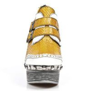  M.Z016-L2 CHAROL BLANCO SERPIENTE MATRIX AMARILLO PL ZUECO N -  3