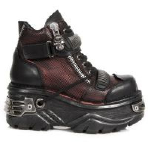  M.1065-C1 ITALI NEGRO BOX ROJO METAL GRABADO DIAMANTE TURBO -  1