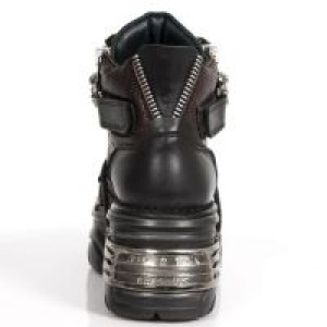  M.1065-C1 ITALI NEGRO BOX ROJO METAL GRABADO DIAMANTE TURBO -  5