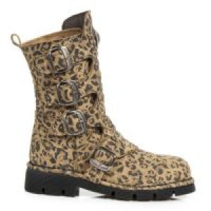  M.1471-S11 VINTAGE FLOWER LEOPARDO, PLANING NEGRO SIN -  1