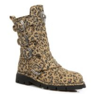  M.1471-S11 VINTAGE FLOWER LEOPARDO, PLANING NEGRO SIN -  2