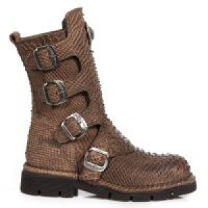  M.1471-S15 PITON RAW MARRON, PLANING MARRON SIN New Rock M.1471-S15 -  