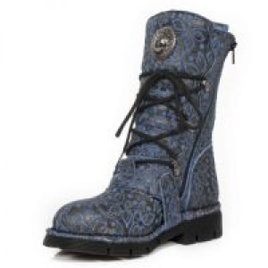  M.1473-C33 FLORAL BOX PLANE AZUL REVESS AZUL PLANING NEGRO S -  4