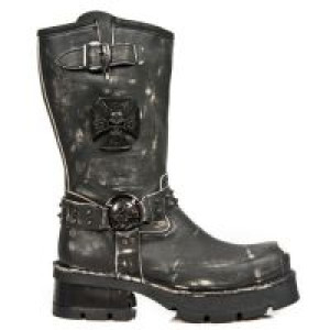  M.1612MTL-S1 VINTAGE RASPADO NEGRO, PLANING NEGRO M3 OXIDO M New Rock M.1612MTL-S1 -  