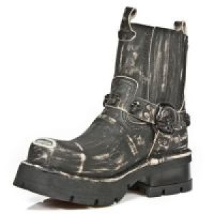  M.1621MTL-S1 VINTAGE RASPADO NEGRO, PLANING NEGRO NEW M3 OXI -  4