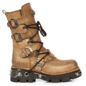    M.373-S22 PITON RAW MARRON-COBRE, REACTOR MARRON TOBERAS ORI New Rock M.373-S22 -  