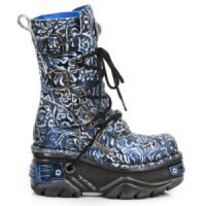  M.373-S25 VINTAGE FLOWER POLAR BOX METAL AZUL, TURBO NEGRO A -  1