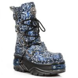  M.373-S25 VINTAGE FLOWER POLAR BOX METAL AZUL, TURBO NEGRO A -  2