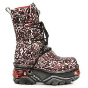  M.373-S27 VINTAGE FLOWER POLAR BOX METAL ROJO,TURBO ROJO -  1