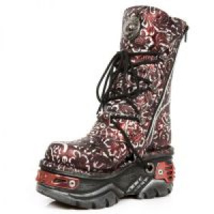  M.373-S27 VINTAGE FLOWER POLAR BOX METAL ROJO,TURBO ROJO -  4