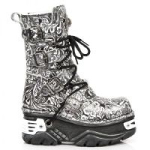  M.373-S28 VINTAGE FLOWER POLAR NEGRO, TURBO TOB.BLANCO New Rock M.373-S28 -  