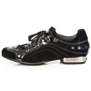 M.8422-C1 VELOUR NEGRO CHAROL STUCO ACERO TPU NEG SNOB T ACE -  1