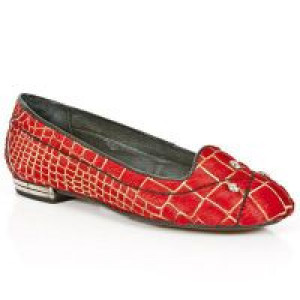  M.BL005-C4 PELO COCO ROJO VIVO NEGRO TPU NEGRO BAILARINAS T -  2