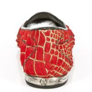  M.BL005-C4 PELO COCO ROJO VIVO NEGRO TPU NEGRO BAILARINAS T -  5