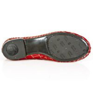  M.BL005-C4 PELO COCO ROJO VIVO NEGRO TPU NEGRO BAILARINAS T -  6
