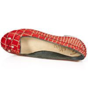  M.BL005-C4 PELO COCO ROJO VIVO NEGRO TPU NEGRO BAILARINAS T -  7