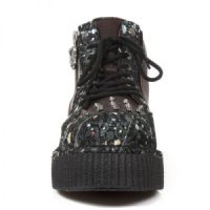  M.CRP002-C2 FLORAL PAINT NEGRO BOX ROJO-METAL GRABADO DIAMAN -  3