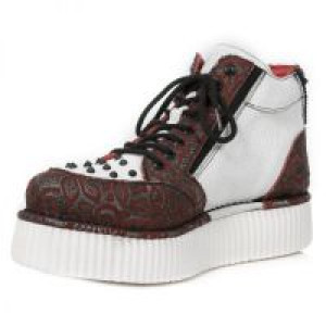  M.CRP002-C3 FLORAL BOX PLANE ROJO BRUMA CRACK BLANCO NEO CRE -  4